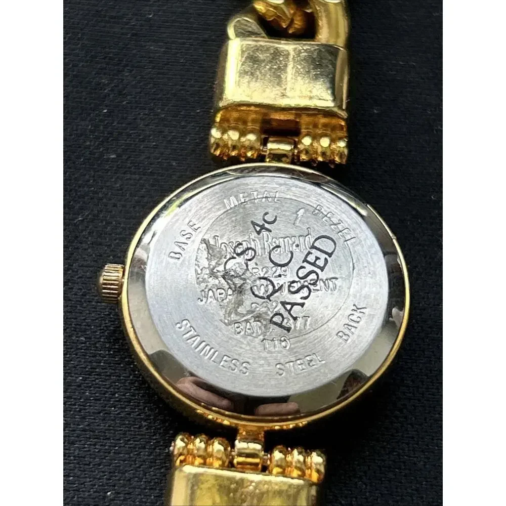 Joseph Benard Gold Tone White Dial Women’s Quartz Watch